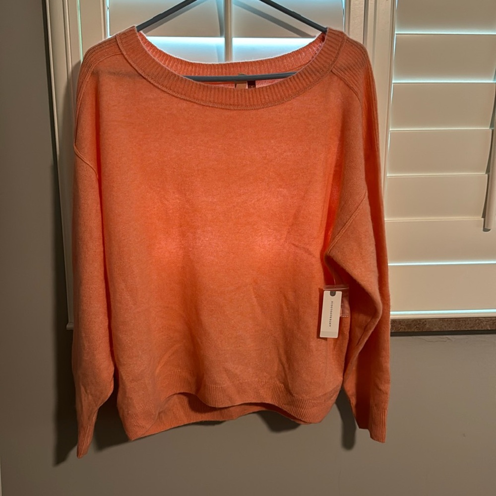 Pilcro cashmere sweater. Size M. NWT